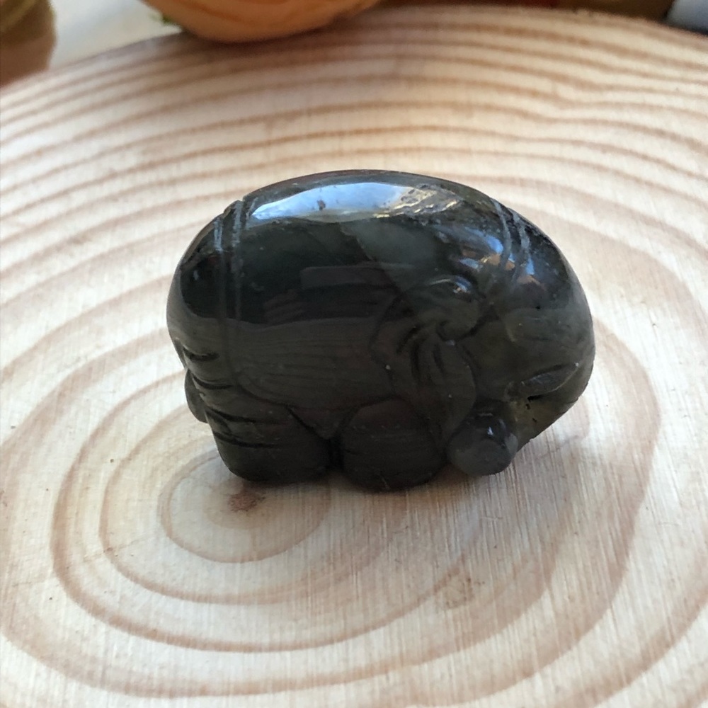 Labradorite Elephant - Picture 5 of 14